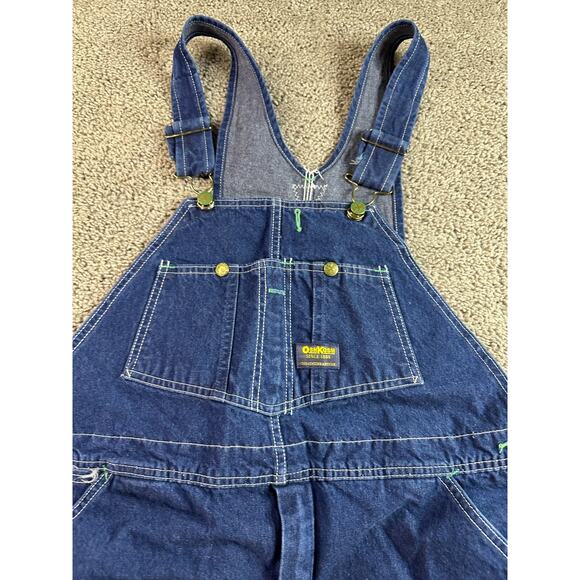 OSH KOSH B’GOSH Overalls Mens 38 Denim Vestbak Bib Workwear 38x27 VINTAGE - Picture 3 of 13